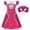 B+Mask, variant on Satmonnus Spider Costume with Mask Cape, Spider Costume Dress Halloween Hero-Themed Cosplay Outfits Set for 5-6Y