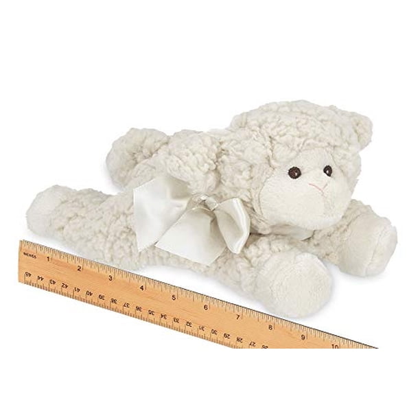 Bearington Baby Baa Peluche de Peluche Cordero con Sonajero, 8 pulgadas Bearington Collection Bearington Collection