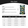 thumbnail image 4 of Uemuo Tropical Fruit Pattern Workout Tank Tops for Women Breathable Moisture-wicking tank top Sleeveless Running Loose Fit Yoga Tops Active Shirts Sports Gym Exercise, 4 of 9