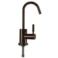 thumbnail image 2 of Westbrass 10" Low Lead Compliant Contemporary 1-Lever Cold Water Dispenser Faucet, Oil Rubbed Bronze, 2 of 4