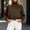 Brown, variant on Njagoc3 Womens Oversized Funnel Neck Bomber Puff Jacket Windproof Waterproof Lightweight Shacket Spring Fall Outerwear