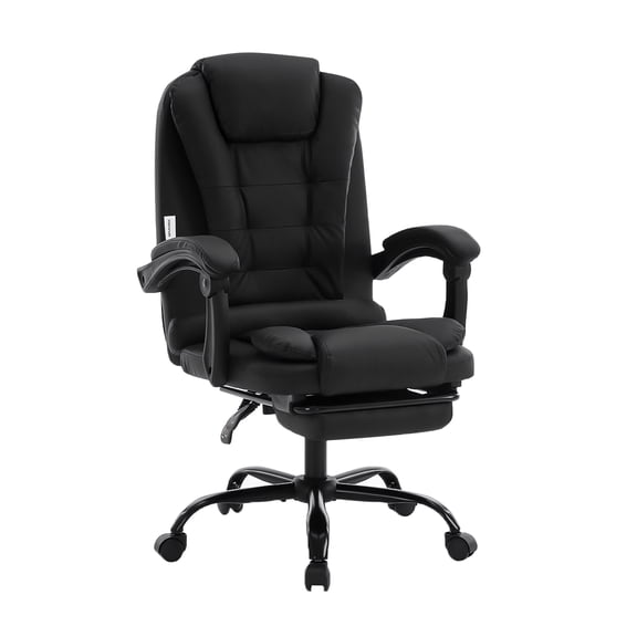 Silla de escritorio ejecutiva ergonómica de vinipiel marca Gravita