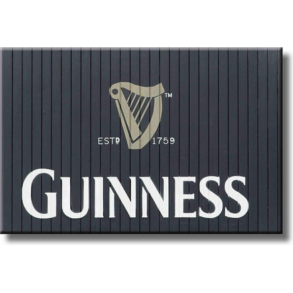Guinness Beer Picture on Stretched Canvas, Wall Art Décor, Ready to Hang