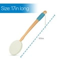 thumbnail image 6 of RMS 17.5" Long Lotion Applicator with 4 Pads - Long Handle for Easy Reach and Self Application of Body Wash, 6 of 10