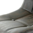 thumbnail image 6 of Elama 2 Piece Vintage Faux Leather Adjustable Bar Stool in Brown with Matte Black Base, 6 of 8