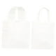 thumbnail image 2 of 10 bolsas de lona en blanco, lavables y duraderas, para mujeres y hombres, multiusos. Grande, 2 of 4