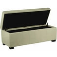 thumbnail image 2 of Safavieh Large Manhattan Rustic Tufted Storage Bench, 2 of 2