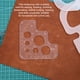 thumbnail image 4 of Patchwork Regla de costura Cross punto de cruz plantilla de medición de ángulo Rojoondo Dibujo de ropa de cuero de bricolaje Herramienta de acolchado para el hogar Tipo 1 Inevent HA012369-01, 4 of 6