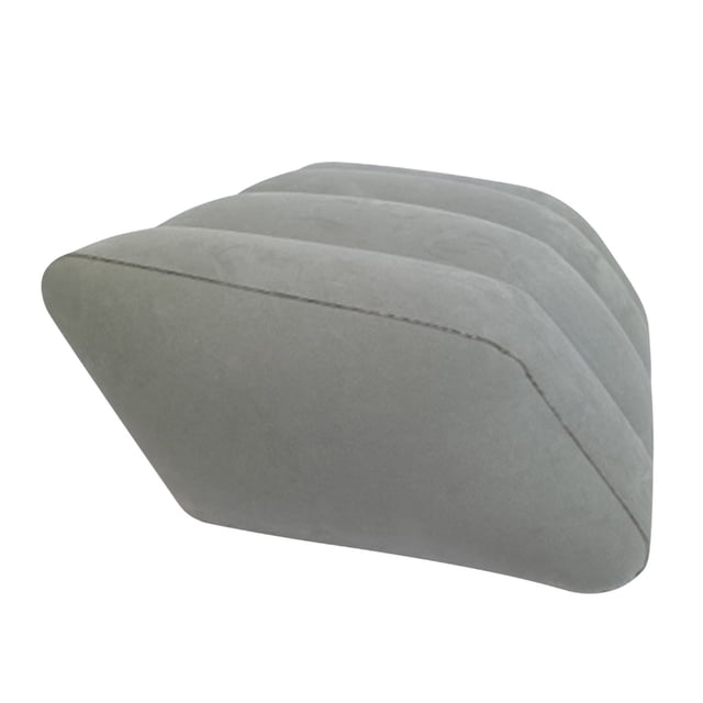 Vwrxbz Inflatable Leg Pillow Diamond Flocked Portable Home Use Ergonomic Knee Support Circulation Relief Travel Cushion