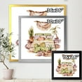 thumbnail image 4 of Designart 'Indoor House Plants Urban Jungle in Flowerpots IV' Traditional Framed Art Print, 4 of 4