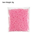 thumbnail image 2 of Uxcell Polystyrene Foam Ball Beads Round for the Arts DIY Crafts Party Decorations Fillings of Vase Pillow Pink 0.3inch, 2 of 5