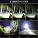 thumbnail image 4 of Linterna frontal NJ FOREVER LED recargable, 900000 lúmenes, resistente al agua, 4 of 7