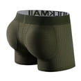 thumbnail image 5 of Mens Boxer Briefs with Hip Pad Mesh Butt Padded Bottoms Breathable Underwear Butt Enhancer Underpants Enhancing Buttocks Male Underpants 2026 Summer Outfits, 5 of 6