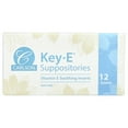 thumbnail image 4 of Carlson - Key-E Suppositories, 30 IU Vitamin E Suppository, Lubricates Dry Areas, 12 Count, 4 of 6