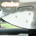 thumbnail image 2 of Cortina de privacidad con aislamiento magnético para coche, protección solar, protección UV, para niñas, verano, 2 of 5