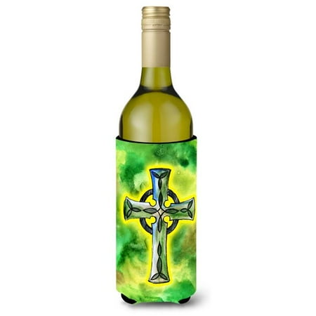 

Irish Celtic Cross Wine Bottle Beverge Insulator Hugger