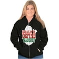thumbnail image 3 of Funny Xmas Dear Santa Define Naughty Unisex Plus Size Zip Hoodie Brisco Brands 5X, 3 of 6