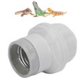 thumbnail image 4 of Heat Lamp Socket, Infrared Heat Lamp Socket Poultry Heating Lamp Socket  For Reptile For Chicken Gray Small Lamp Socket,White Small Lamp Socket,Orange Small Lamp Socket, 4 of 8