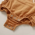 thumbnail image 4 of Fesfesfes Summer Rompers Baby Girls Letter Printed 1st Birthday Gift Sleeveless Jumpsuit Casual Bodysuit Onesie Summer Saving, 4 of 9