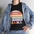 thumbnail image 6 of Mother Shirt, Strong Beautiful Fearless Lovely Brave Mom Shirt ID-0316-SIGZ, 6 of 7