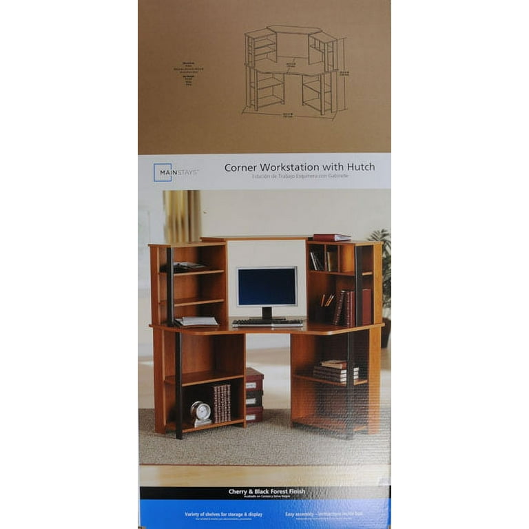 Mainstays cheap corner workstation