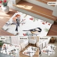 thumbnail image 5 of 2x3 Ft Entryway Area Rug, Christmas Birds Kitchen Rug Runner Washable Floor Mat, Xmas Berry Winter Snowflake Birds Non Slip Indoor Door Mat Throw Carpet for Bathroom Living Room Bedroom, 5 of 8