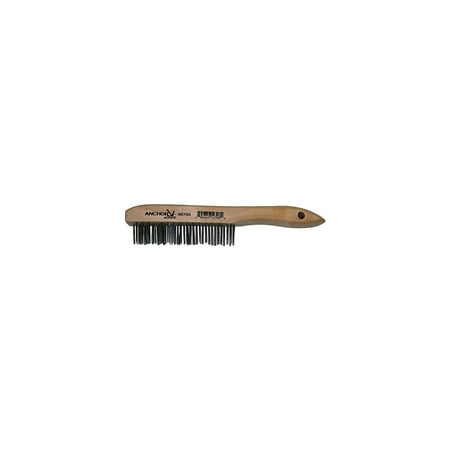 

Anchor Hand Scratch Brush Carbon Steel Shoe Wood Handle 387SS