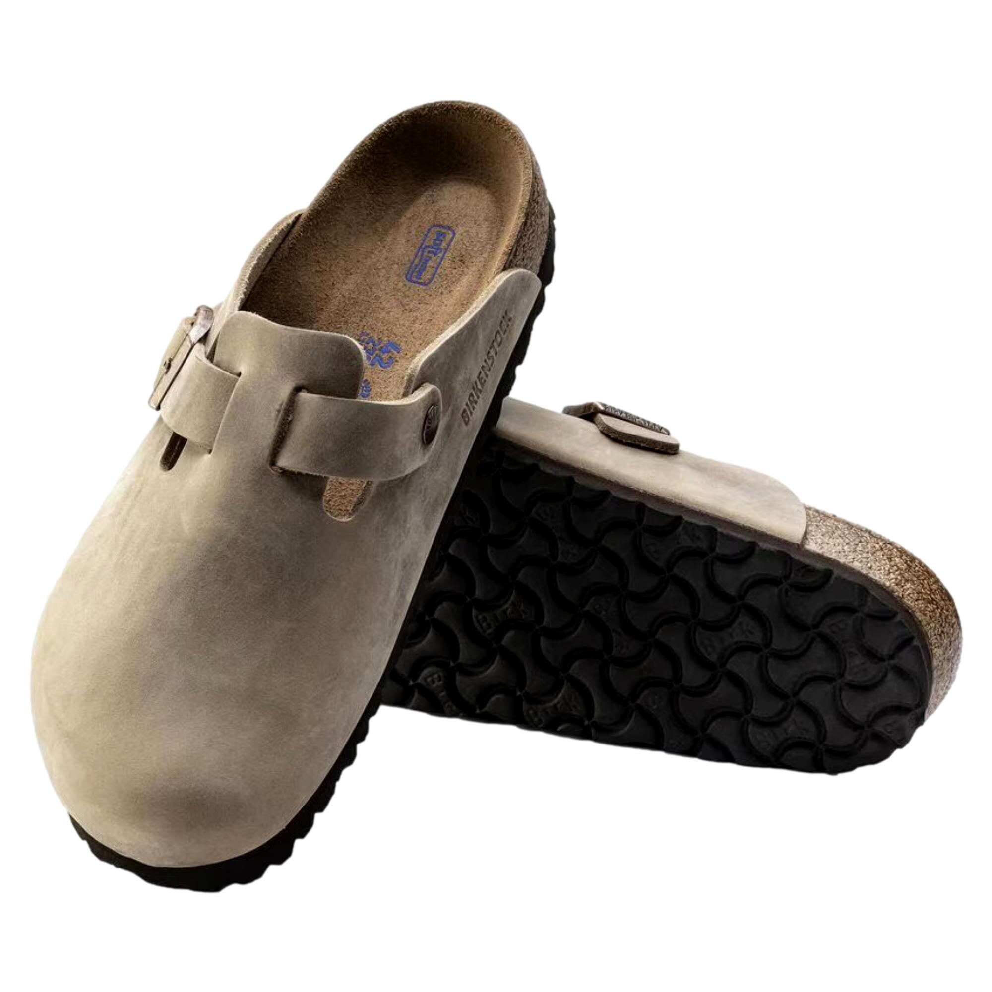 BIRKENSTOCK Mens Boston Soft Footbed Tobacco Oiled Leather (regular width) - 1018147 TOBACCO