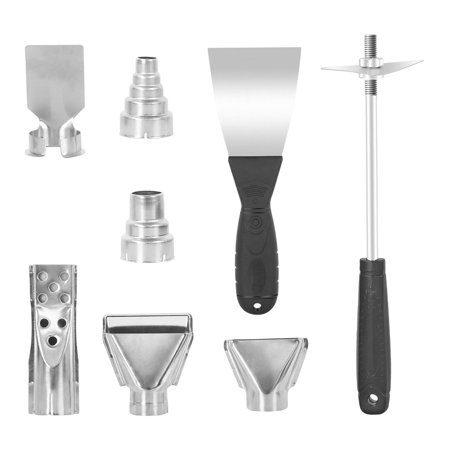 8x Stainless Steel Heat Nozzles Protection Nozzle 35mm Heat Accessories Hot Air Station Nozzle for Hot Air