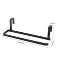thumbnail image 3 of Porta Toallas Papel Porta Rollos Papel Dispensador Rack Debajo Gabinete Sin Perforar Hogar Cocina Ba?o Amonsee No, 3 of 5
