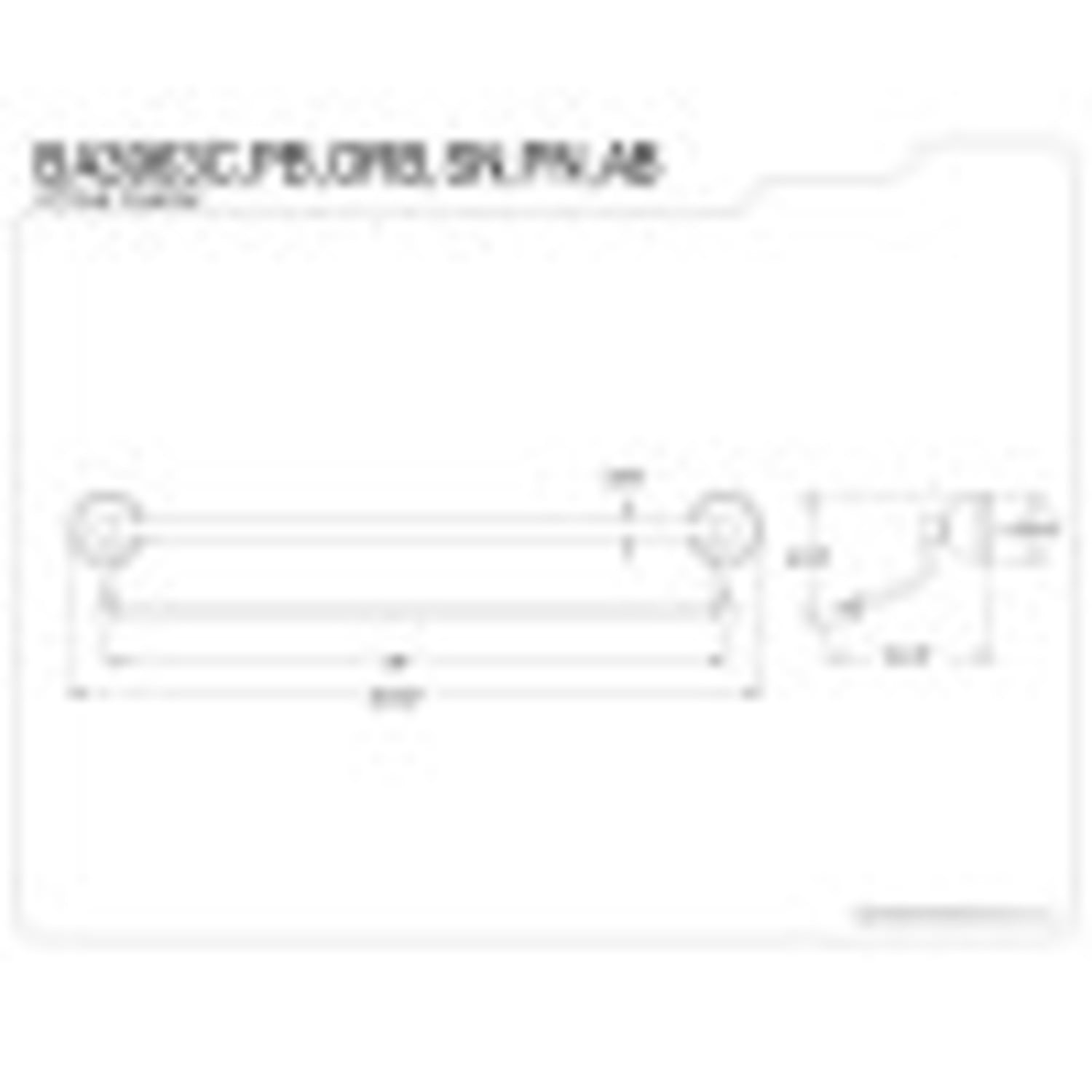 Kingston Brass Restoration 24" Dual Towel Bar