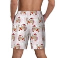 thumbnail image 4 of Uemuo Dachshund Dog Puppy Pattern Mens Swim Trunks Quick Dry Board Shorts with Mesh Lining, Stretch Beach Shorts Quick Dry No-Chafing Board Shorts-Small, 4 of 9