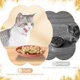 thumbnail image 4 of 8 Pcs Whisker Fatigue Cat Bowls, 6 Inch Shallow Cat Food Dish Wide Cat Feeding Bowls, Wheat Straw Pet Plate for Kittens and Short Legged Cat, 4 of 14