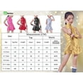 thumbnail image 6 of LOLANTA Girls Sequins Dance Clothes Dress Sparkle Hip Hop Jazz Dance Outfit, Sleeveless Top and Shorts, 6 of 6
