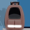 thumbnail image 7 of Cat Carrier Backpack Large Portable Airline Approved Ventilated for Cat & Small Black, 7 of 7