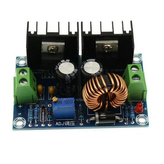 1 x DC-DC 4-40V 8A Power Supply Buck Converter Adjustable Step-down Charging Module