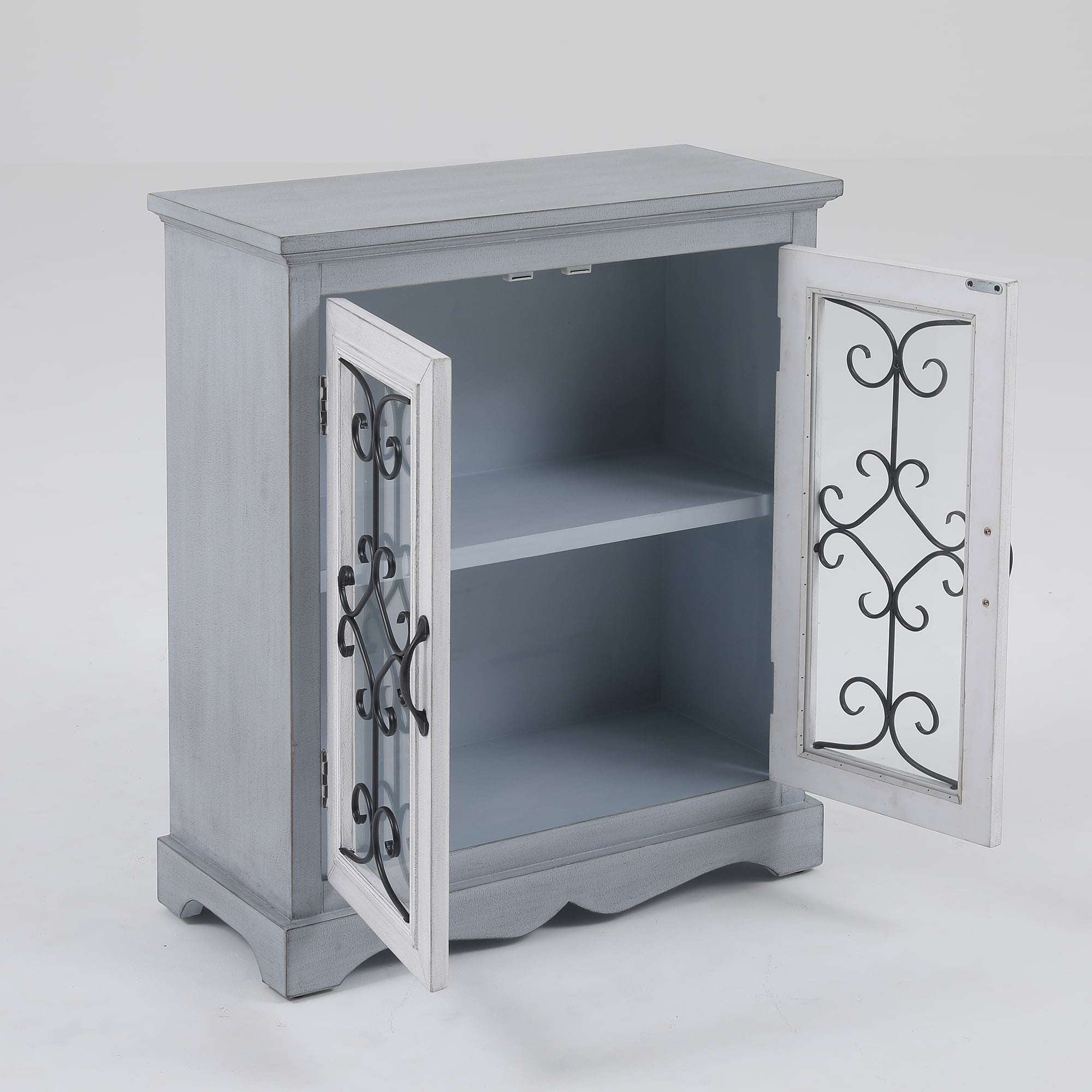 Gray Haven Double Door