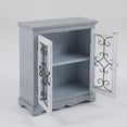 thumbnail image 1 of Luxen Home Gray Haven Double Door Cabinet, 1 of 5