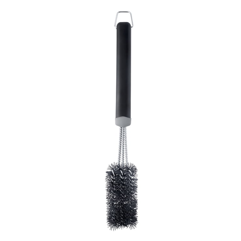 Expert Grill 3-Head Stainless Steel Grill Brush, Gray photo 7