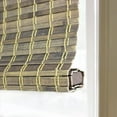 thumbnail image 5 of Radiance Cordless Bamboo Roman Shades, Flatweave Cordless Blinds, Espresso, 48" W x 64" L, 5 of 12