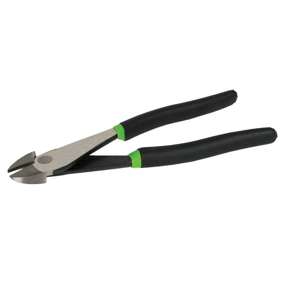 Greenlee 0251-08D 8 in. Dipped Grip High-Leverage Diagonal Cutting Pliers