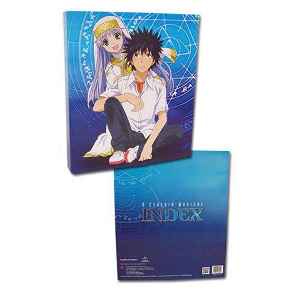 Binder Certain Magical Index New Index Toma Toys Anime Licensed Ge13072 Walmart Com Walmart Com