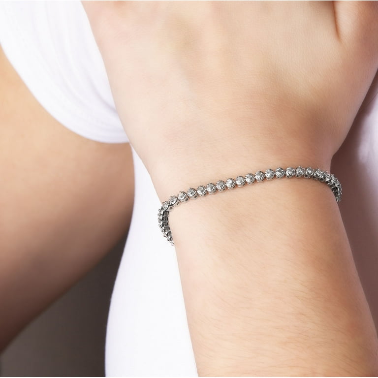 2 carat 2024 diamond bolo bracelet