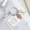 thumbnail image 3 of Nurse Graduation Gift Keychain Women Nurses Week Appreciation Presents Stainless Steel Jewelry, 3 of 6
