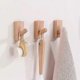 thumbnail image 3 of Set of 4 Wooden Wall Hooks Hat Rack,Wall Mounted Wooden Hooks,Decorative Hooks Hat Hanger Single, 3 of 5