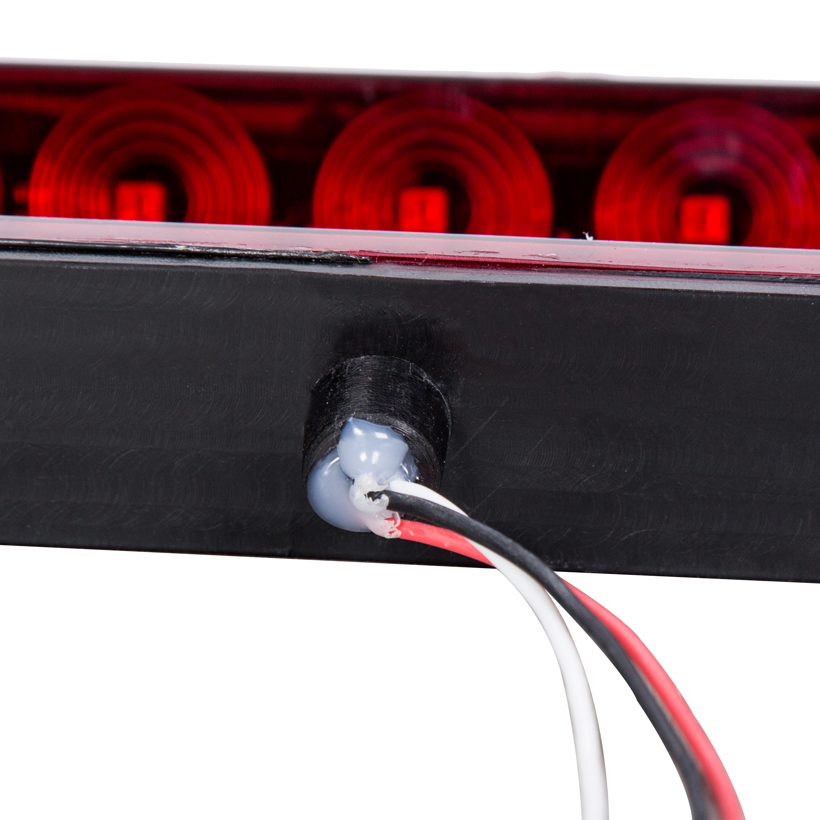 2pcs Red 11 LED Stop Brake Turn Tail light Bar 15" for Truck RV Trailer Car