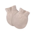 thumbnail image 3 of Gerber Baby Boy or Girl Neutral Adjustable Cotton Mittens, 4-Pack, 0/6 Months, 3 of 5
