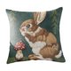thumbnail image 2 of CaiYueKe Easter Rabbit Floral Pillow Cover - Sofa Cushion Case Home Decor Throw Pillow for Living Room Couch Bedroom Outdoor Indoor Decorative Accent Spring Holiday Farmhouse Decor, 2 of 8