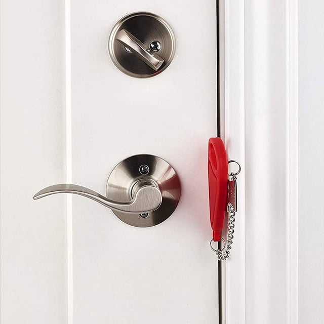 Cerradura de puerta portátil cerradura portátil a través de cerradura antirrobo candado cerradura candado