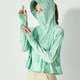 thumbnail image 4 of Vedolay Tops Casual Jackets for Women Fashion Basic Long Sleeve Button Down Casual Jacket,Green One Size, 4 of 5